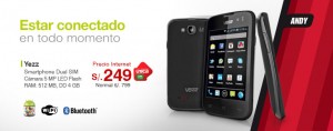 Yezz Smartphone Dual SIM ANDY 5 MP Negro