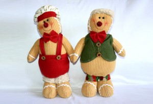 Muñecos Navideños Galleta de Jengibre