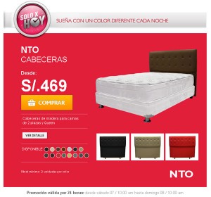 Oportunidad Unica Ripley – Nto Cabeceras Desde: S/.469