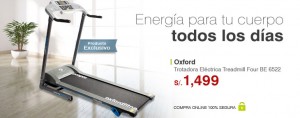 Oxford Trotadora Eléctrica Treadmill Four BE 6522