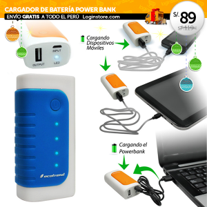 Ofertas Loginstores Cargador de batería portátil para Smartphones