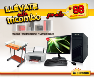 La Curacao – Tricombo a sólo S/.98.00 mensuales