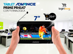 Loginstore – Tablet ADVANCE a sólo S/.264.20