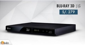Linio – Blu-Ray 3D LG a sólo S/.279