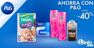 Linio – Hasta 40% de descuento en productos P&G
