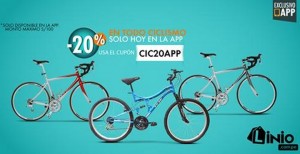 Linio – 20% de descuento en bicicletas