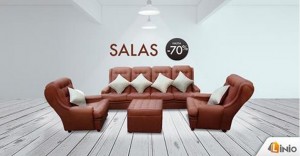 Linio – Hasta 70% de descuento en salas