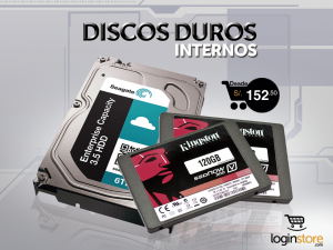 Discos duros internos desde S/.152.50