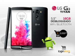 LG G3 Titan a sólo S/.2033