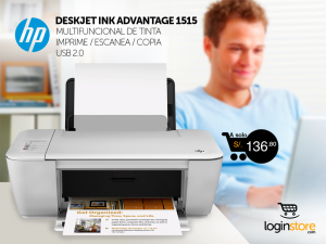 Loginstore – Impresora HP multifuncional a sólo S/.136.80