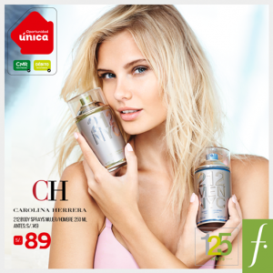 Saga Falabella – Body spray 212 de Carolina Herrera a S/.89