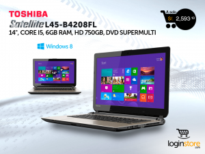 Loginstore – Toshiba Satellite L45-B4208FL a sólo S/.2593.10