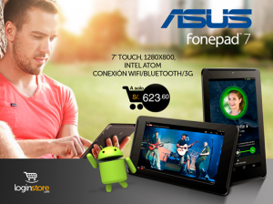 Loginstore – ASUS Fonepad 7 a sólo S/.623.60