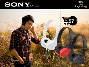 Loginstore – Cascos SONY ZX100 desde S/.57.10