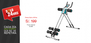 Saga Falabella – Máquina de abdominales AB Cruncher a S/.199