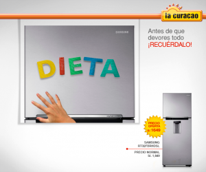 La Curacao – Refrigeradora Samsung a sólo S/.1649