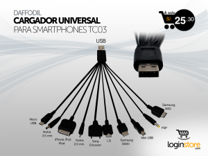 Loginstore – Cargador universal USB a sólo S/.25.30