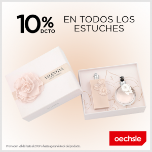 Oechsle – 10% de descuento en todos los estuches Valentina