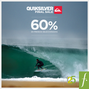 Saga Falabella – Venta final de Quiksilver hasta 60% de dscto.