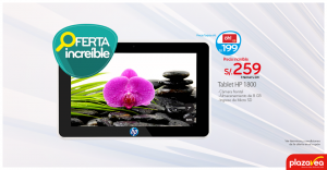 Tablet HP 1800 a sólo S/.259