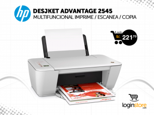 Loginstore – Impresora HP multifuncional con WiFi a sólo S/.221.70