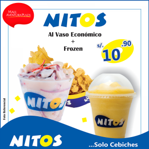 Mall Aventura Plaza – Ceviche Nitos a sólo S/.10.90