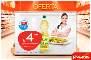 Aceite Vegetal Cocinero a sólo S/4.99