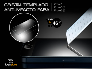 Cristal templado anti-impacto para iPhone a sólo S/.46.90