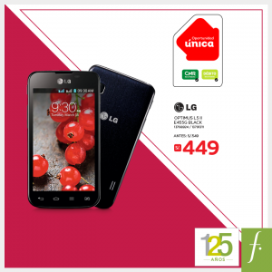 Saga Falabella – Smartphone LG a solo S/.449