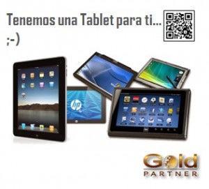 Gold Partner Perú – Tenemos una Tablet para ti