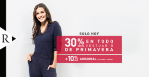 30% de descuento en el día de shopping Ripley
