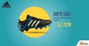 Linio – Calzado deportivo Adidas a S/.129