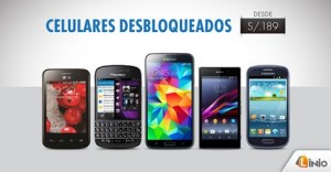 Linio – Celulares desbloqueados desde S/.189