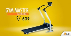 Trotadora GYM MASTER a sólo S/.539