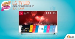 LG TV LED Cinema 3D Smart Full HD 42» a S/.1469