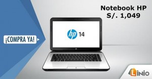 Linio – Notebook HP a sólo S/.1049