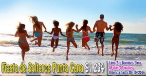 Fiesta de Solteros en Punta Cana desde $1,234