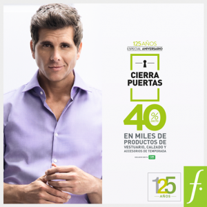 40% de descuento en miles de productos de vestuario, calzado y accesorios de temporada