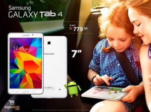 Samsumg Galaxy Tab4 a sólo S/. 779.90