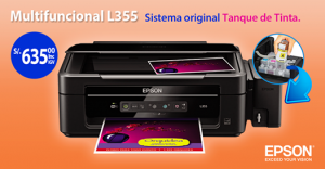 Multifuncional Epson L355 a sólo S/.635