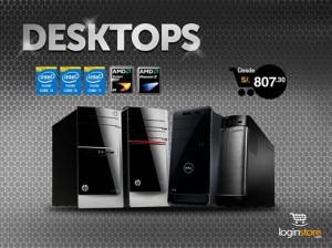 Especial de Desktops en Loginstore