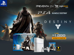 PS4 + Destiny a sólo S/. 1899.00