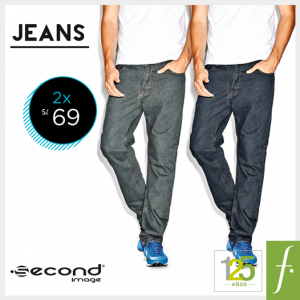 2 Jeans Second Image a sólo S/.69