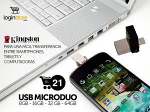 USB microdúo desde S/.21