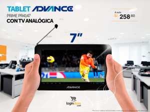 Tablet Advance a sólo S/. 258.60
