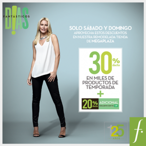 30% de descuento en miles de productos de temporada en Saga