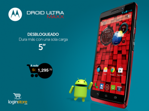 Motorola Droid Ultra a sólo S/.1295.70
