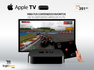 Apple TV a sólo S/.391.90