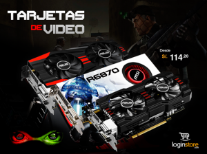 Especial de tarjetas de video en Loginstore