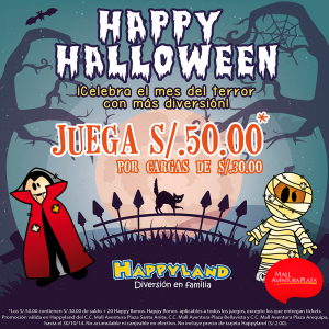 Happy Halloween en Happyland